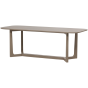 Ferion eettafel 240x90 cm mangohout - mud