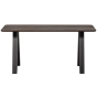 Tablo eettafel afgerond 160x90 cm - mystic brown
