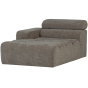 Novi chaise longue element arm links melange