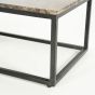 Rico salontafel rechthoek marmer - bruin