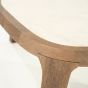 Fred salontafel organisch groot - naturel/marmer