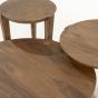 Davina salontafel rond ø80 cm - naturel