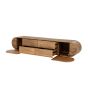 King tv-meubel 210 cm - bruin