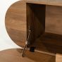 King tv-meubel 210 cm - bruin