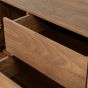 King tv-meubel 210 cm - bruin