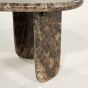 Devin salontafel 65,5x56,5x39 cm - bruin