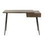 Marino sidetable - 120 cm - acaciahout - bruin