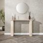 Santoro sidetable - 120 cm - travertin look