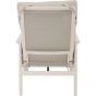 Ohio loungestoel - creme