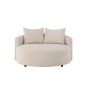 Amara loveseat - ø150 cm - beige