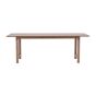 Dubois eettafel - 220 x 100 cm - bruin