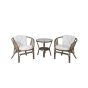 Tarek café set - naturel - rattan