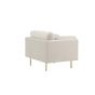 Sino fauteuil - ribstof - lichtgrijs