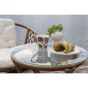 Tarek café set - naturel - rattan
