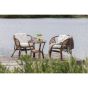 Tarek café set - naturel - rattan