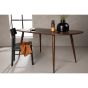 Viro deens ovale eettafel - 180 x 90 cm - donkerbruin