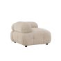 Giuliana zitgedeelte met zijkant links - beige