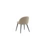 Zako eetkamerstoel - ruitpatroon - linnnenlook - beige