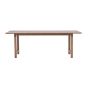 Dubois eettafel - 220 x 100 cm - bruin