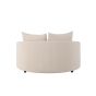 Amara loveseat - ø150 cm - beige