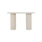 Morel ovale sidetable - 130 cm - marmerlook