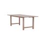 Dubois eettafel - 220 x 100 cm - bruin