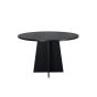 Nara ronde eettafel - ø110 cm - zwart