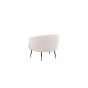 Vona fauteuil - ribstof - beige