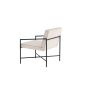 Nara fauteuil - velvet - champagne