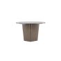 Mert ronde tuintafel - ø120 cm - bruin