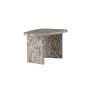 Vincenzo organische salontafel - 45 x 70  cm - grijs