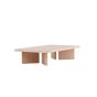 Nico salontafel - 80 x 140 cm - whitewash