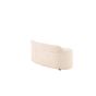 Chiara eetkamerbank - boucle - 160 cm - wit
