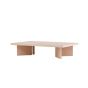 Nico salontafel - 80 x 140 cm - whitewash