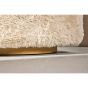 Mehta fauteuil - fake fur - beige
