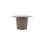 Mert ronde tuintafel - ø120 cm - bruin