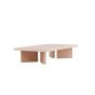 Nico salontafel - 80 x 140 cm - whitewash