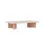Nico salontafel - 80 x 140 cm - whitewash
