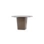 Mert ronde tuintafel - ø120 cm - bruin