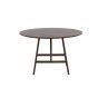 Isabella ronde eettafel - ø100 cm - donkerbruin