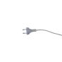 Elara vloerlamp - hout - wit