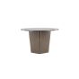 Mert ronde tuintafel - ø120 cm - bruin