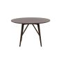 Isabella ronde eettafel - ø100 cm - donkerbruin