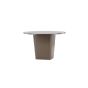 Mert ronde tuintafel - ø120 cm - bruin