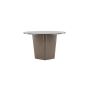Mert ronde tuintafel - ø120 cm - bruin