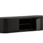 Siro tv-meubel - 160 cm - zwart