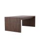 Topuria eettafel - 200 x 100 cm - mokka