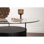 Donatella ronde salontafel - ø90 cm - glas