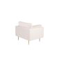 Sino fauteuil - ribstof - lichtgrijs