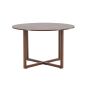 Diallo ronde eettafel - ø120 cm - walnoot